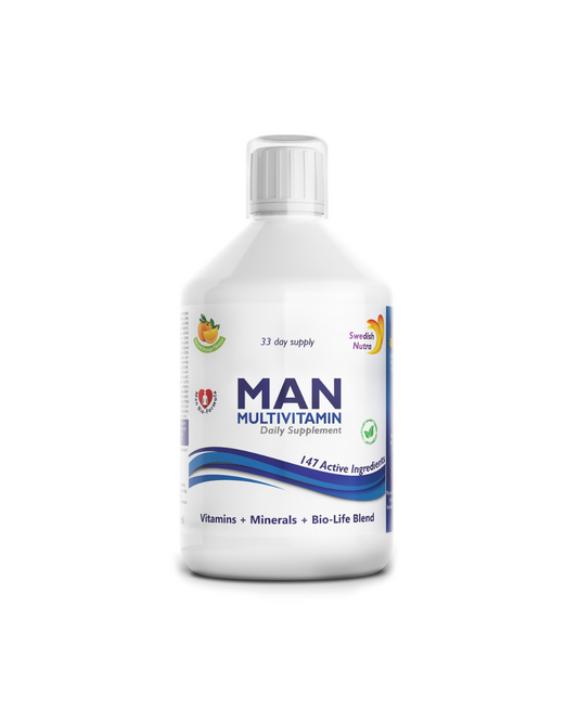 Swedish Nutra Multivitamín Multivitamín pre mužov 500ml