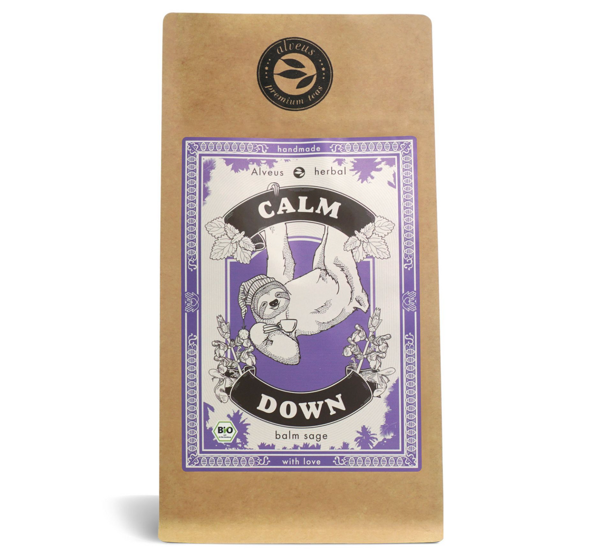 Alveus Bio prémiová zmes bylinkového čaju Calm Down 100g