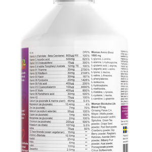 multivitamin pre ženy zloženie